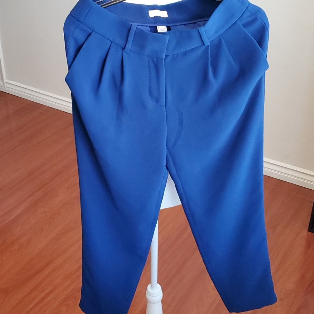 J. Crew Factory Blue Pants Size 0